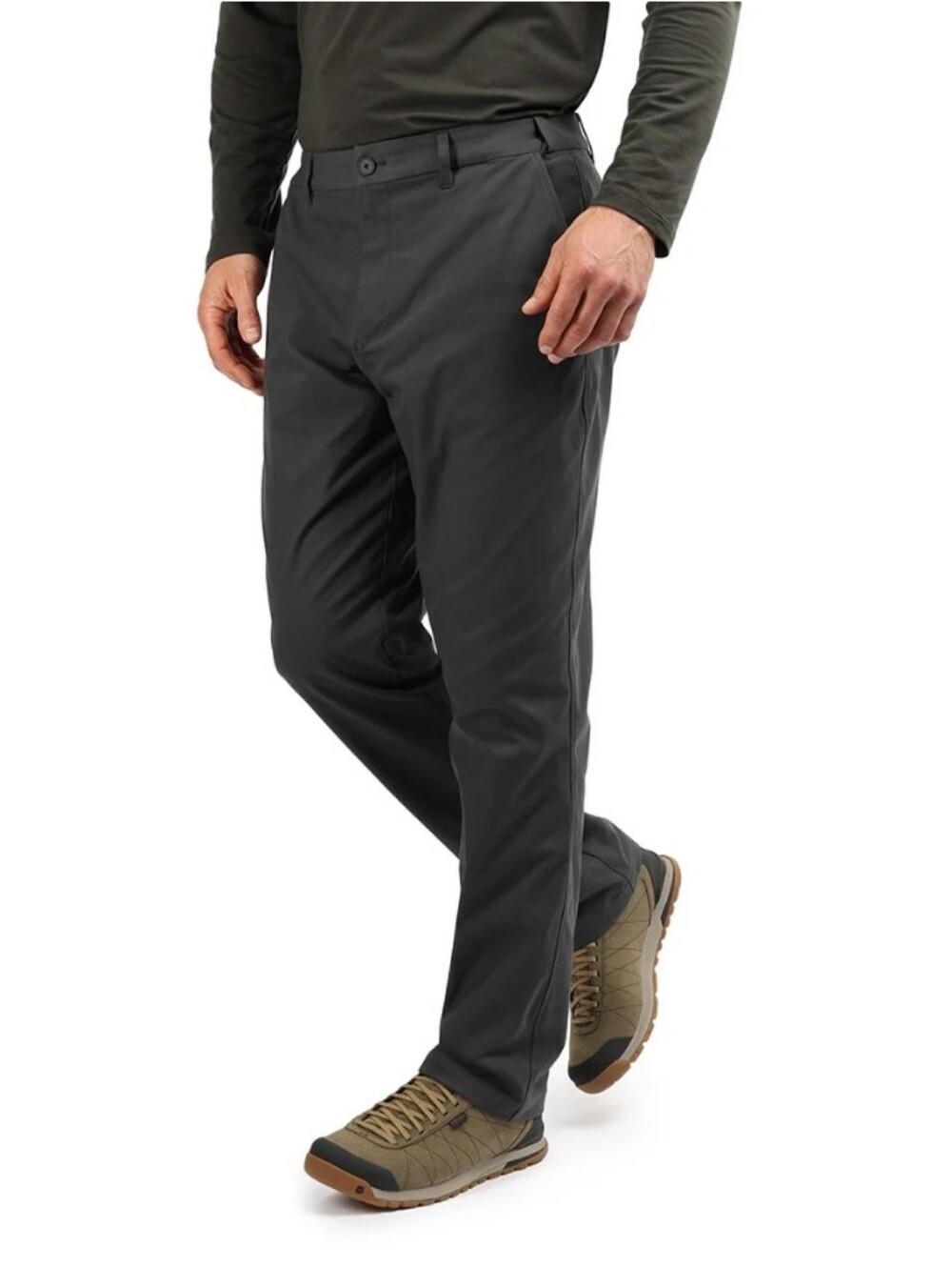 Rohan Winter Route Trousers Charcoal Lined Men's 38 Outdoor
